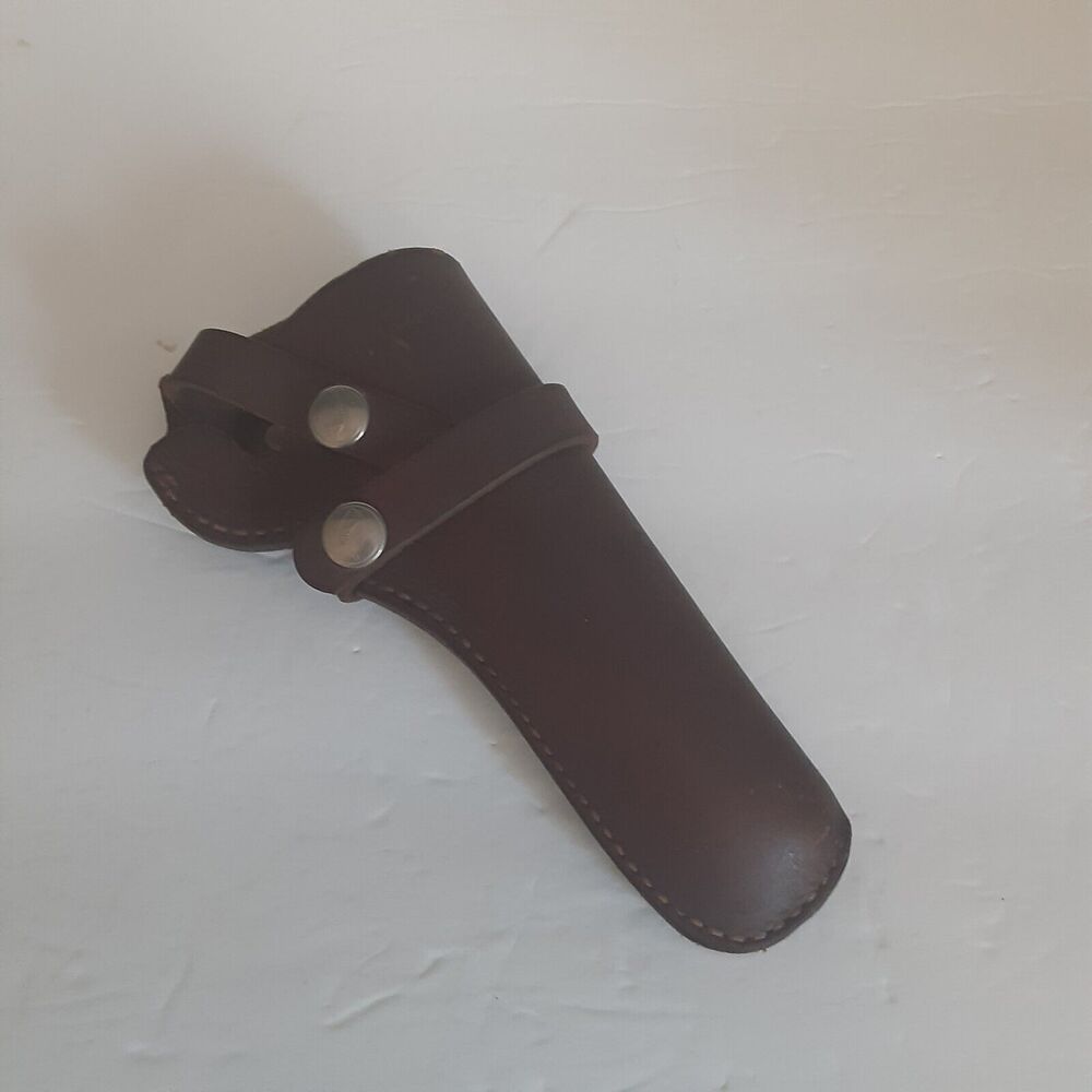 Hunter Leather Holster Whiskey Snap Closure Belt Loop